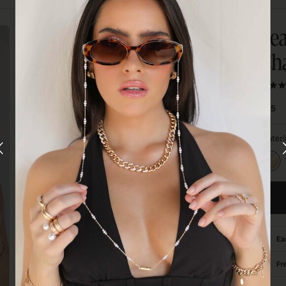 Ettika - Pearl Moments Eyeglass Chain